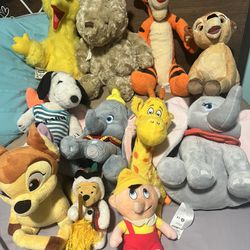 Disney Stuffed Animals (read description)