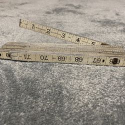 Vintage Carpenter Extension Ruler
