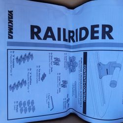 Yakima "Railrider" Roof Mounted Bike Mount System With Rails