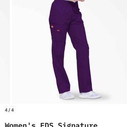 Dickies Women's EDS Signature Cargo Scrub Pants