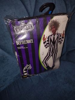 Beetlejuice Halloween Costume Set