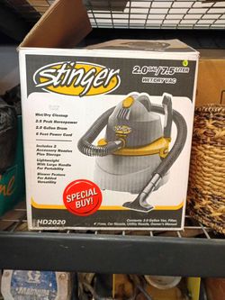 Stinger wet dry vacuum