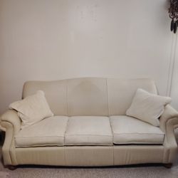 Lazy Boy Sofa. End Table With Lamp. Free.