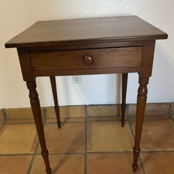 Antique Side Table Nightstand