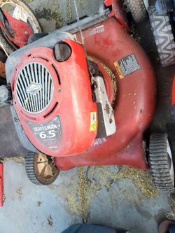 Push Lawnmower Used Works Good No Bag