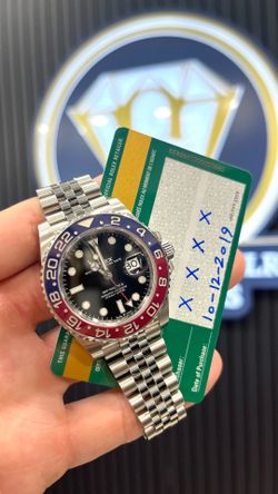 Rolex GMT MASTER II PEPSI on Jubilee Bracelet 2019
