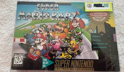 Super Nintendo Mario Kart