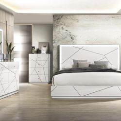 NEW QUEEN AND KING GALAXY FIVE PIECE BEDROOM, FURNITURE SET WITHOUT MATTRESS AND FREE DELIVERY – PAY ON ARRIVAL