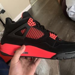 Jordan 4s Thunder Reds