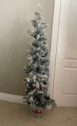 Frosted Christmas  tree