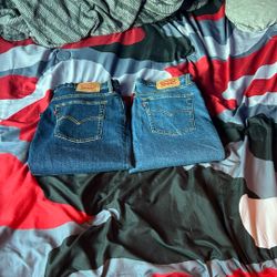 2 Pairs of Levi’s 501s Brand New
