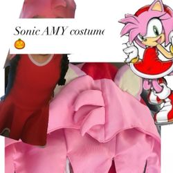 Sonic girl AMY costume size 5/6