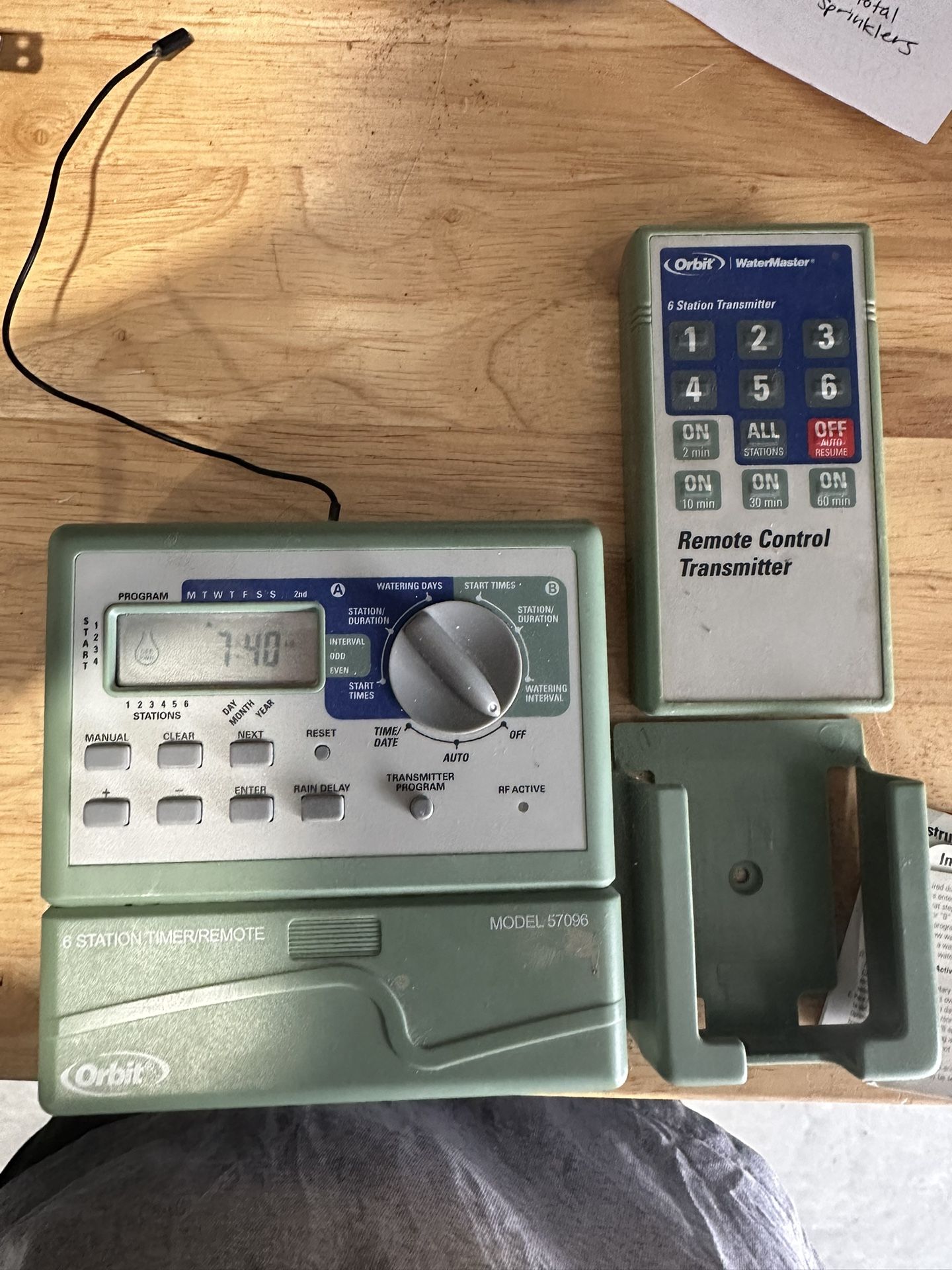 Orbit 6 Channel Sprinkler Controller