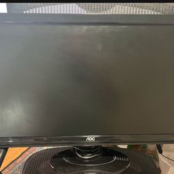 AOC E2425SWD 24” Class 23.6” LED Full HD Monitor DVI VGA