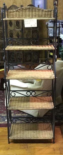 Wrought Iron Bakers Rack