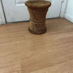 Wicker Stand 14 inches tall  11 inches long