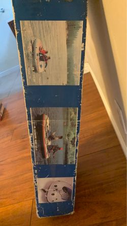 12 volt boat motor open box . $100