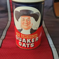 Quaker Oats Canister