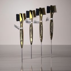 RED by Kiss Chrome Edge Brush Bacteria Free Sterilized Boar Bristles Hair Styling Brush Comb