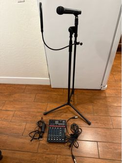 Recording Kit with Microphone and Sound Mixer