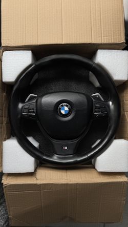 BMW F-SERIES/E-SERIES STEERING WHEEL | WITH AB & PADDLE SHIFTERS