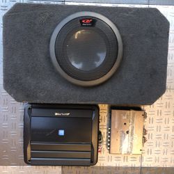 Alpine Subwoofer - Amplifier - Audio Control