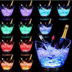 Acrylic LED Party Drink Tub, New