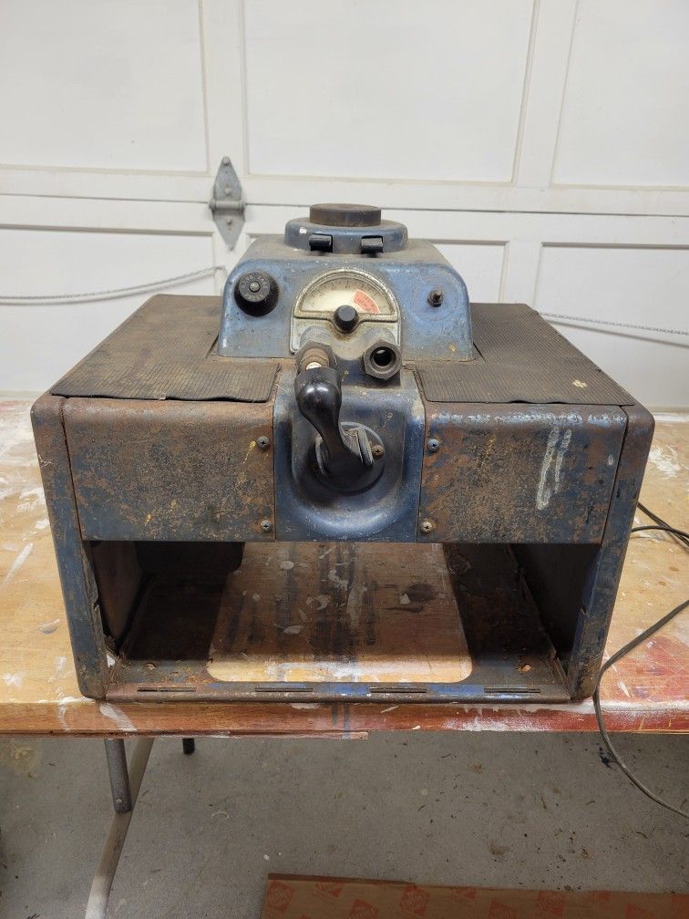 Vintage AC Delco Spark Plug Cleaner & Testing Machine