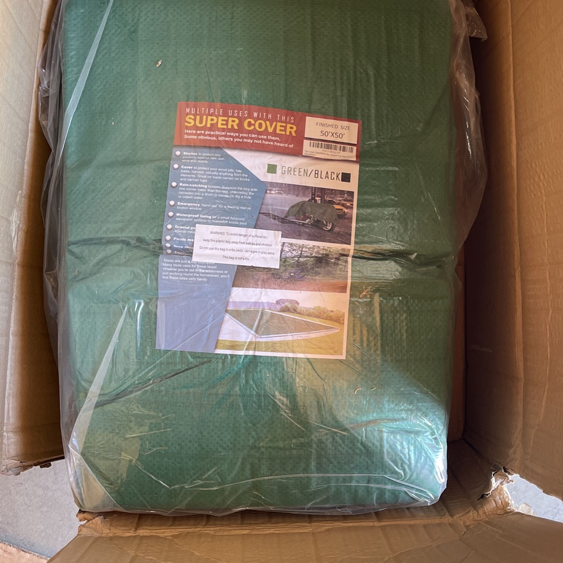 50 x 50 Tarp Cover for Sale in Fontana, CA OfferUp