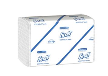 Multi-Fold Towel, 7.8"x12.4", Scottfold, 175 EA/PK