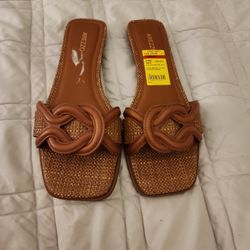 Arezzo Sandals Made In Brazil Size 8