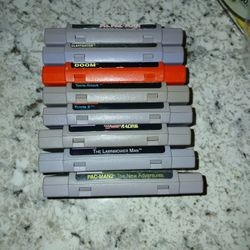 Super Nintendo Games 