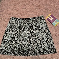 Nwt Womens Small Tranquility By Colorado Dense Leaves Skirt