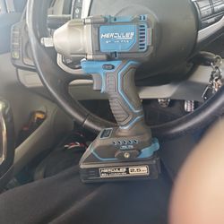 Hercules ½ Inch Impact Wrench With 20v Battery
