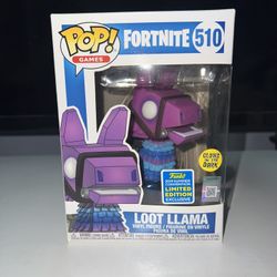 Fortnite - Glow In The Dark / Loot Llama Funko 