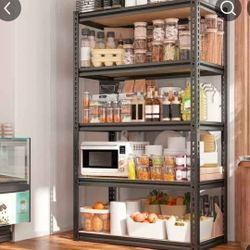 Brand New In Box Heavy Duty 5 Tier Garage Shelves Hold Upto 2000lbs 12"×36"×72"