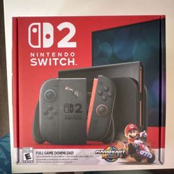 Nintendo Switch 2 Black Mario Kart World Bundle
