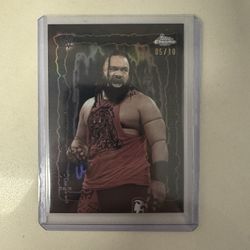 2025 Topps Chrome Cactus Jack Jacob Fatu /10