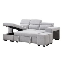 New Sectional Grey Sleep 