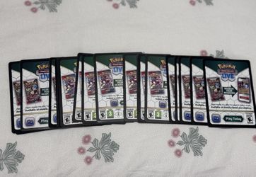 50+ Pokemon Code Cards - $1