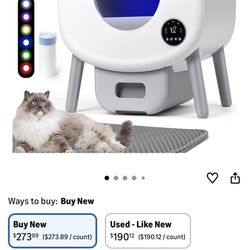 Self-Cleaning Cat Litter Box