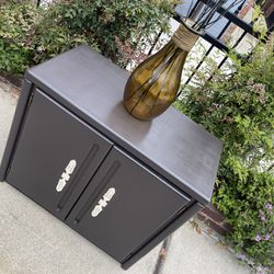 Charcoal Grey Cabinet