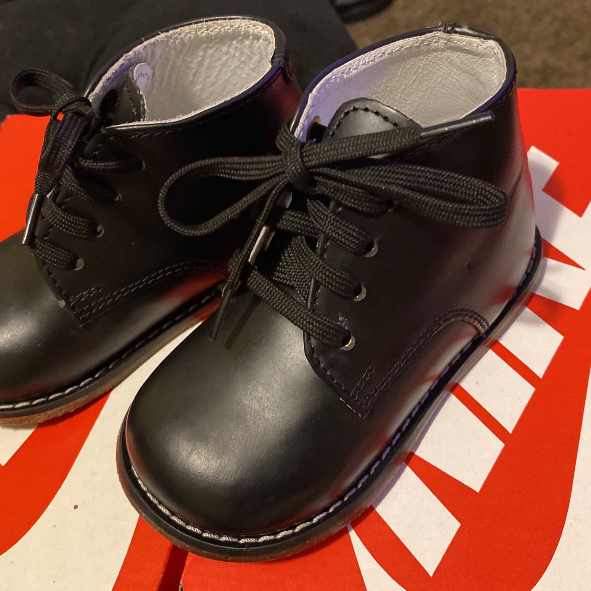 Baby Boys Leather Dress Shoes 