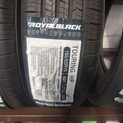 Set Of 4 Tire Royal black 185/65/15 Interested And Balanced Ya Instaladas Y Balanceadas 