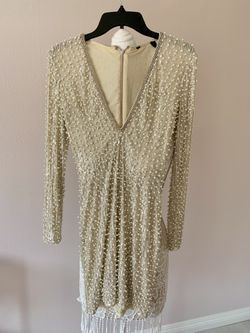 Beaded Mini Dress
