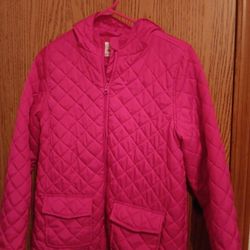 Girl's Pink Quilted Coat. By PLACE. $6.