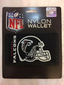 Falcons nylon wallet