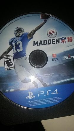 Madden 16 ps4