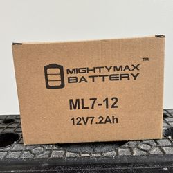 Mighty Max Battery ML7-12 - 12V 7.2AH RITAR RT1270 HAZE Replacement Rechargeable Sealed lead acid 1270 Backup power Batteries