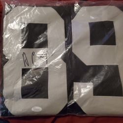 Raider Jersey Cooper AUTOGRAPH Coa Jsa 